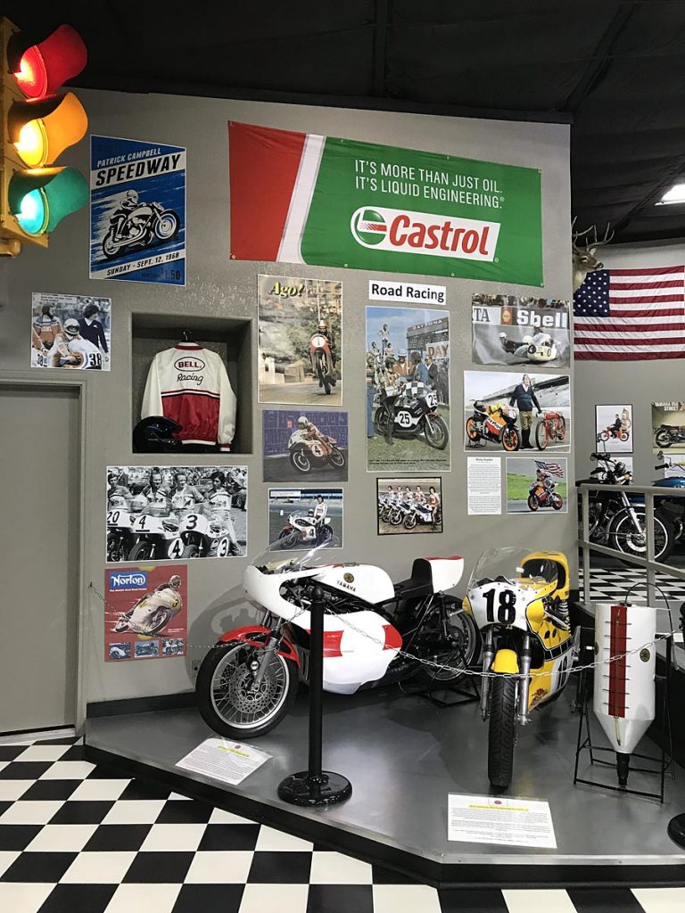 Hill Country Motorcycle Museum - Burnet, TX - Road Racing History